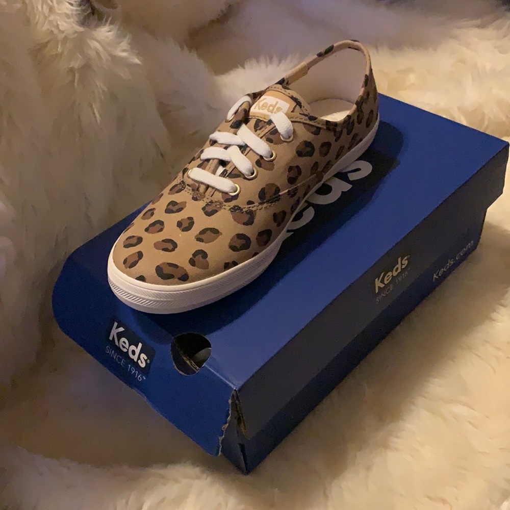 Keds orig champ cvo leopard kids shoes